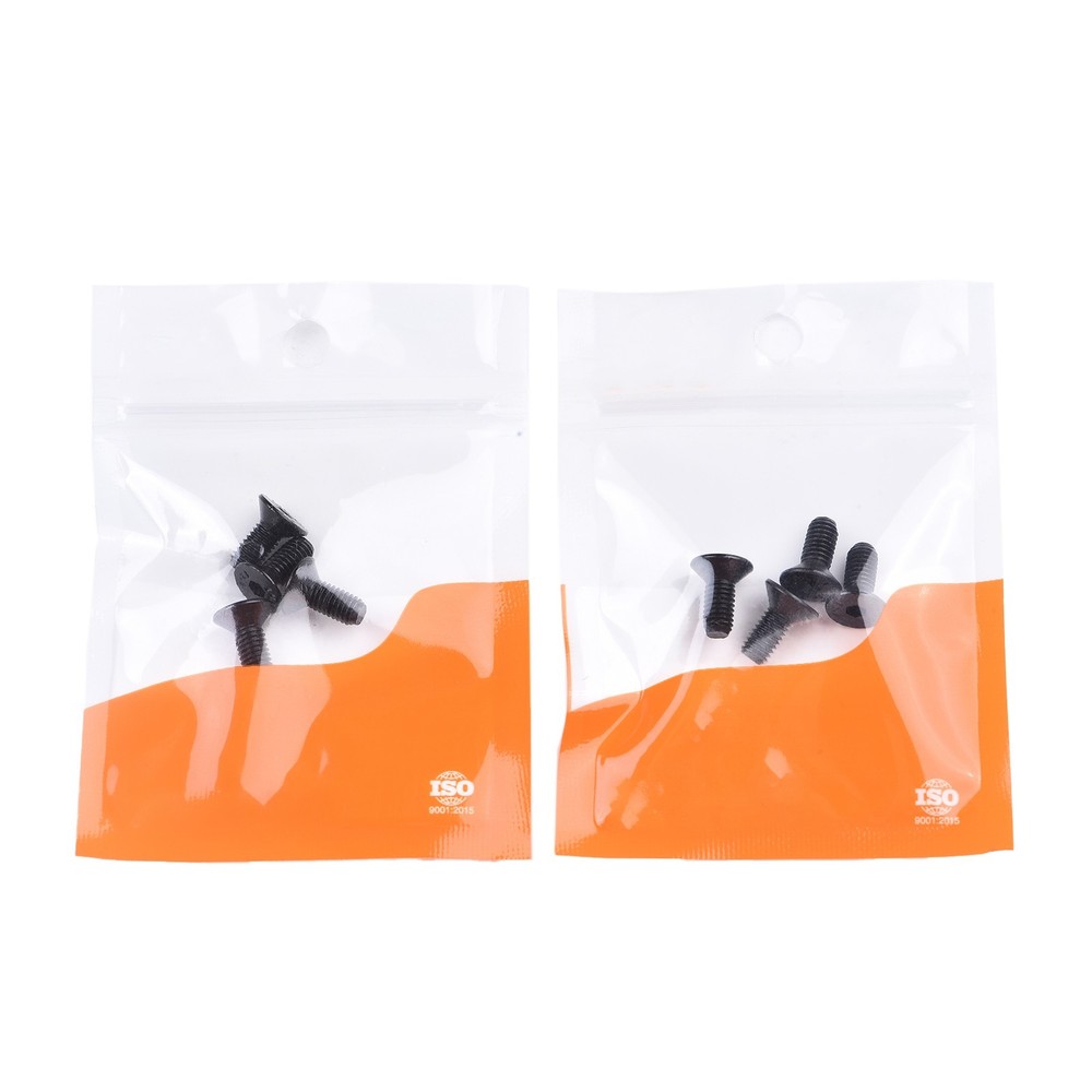 8 piece Screw Set for SPD Self locking Pedals Compatible with Mountain Bikes