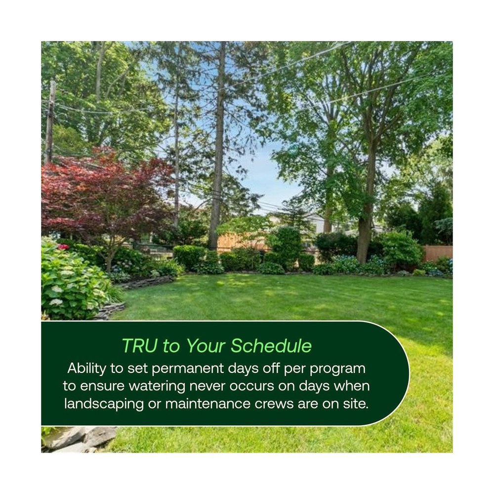 Rain Bird TRU6I Program-Based Indoor Irrigation Controller/Timer, WiFi Ready,...