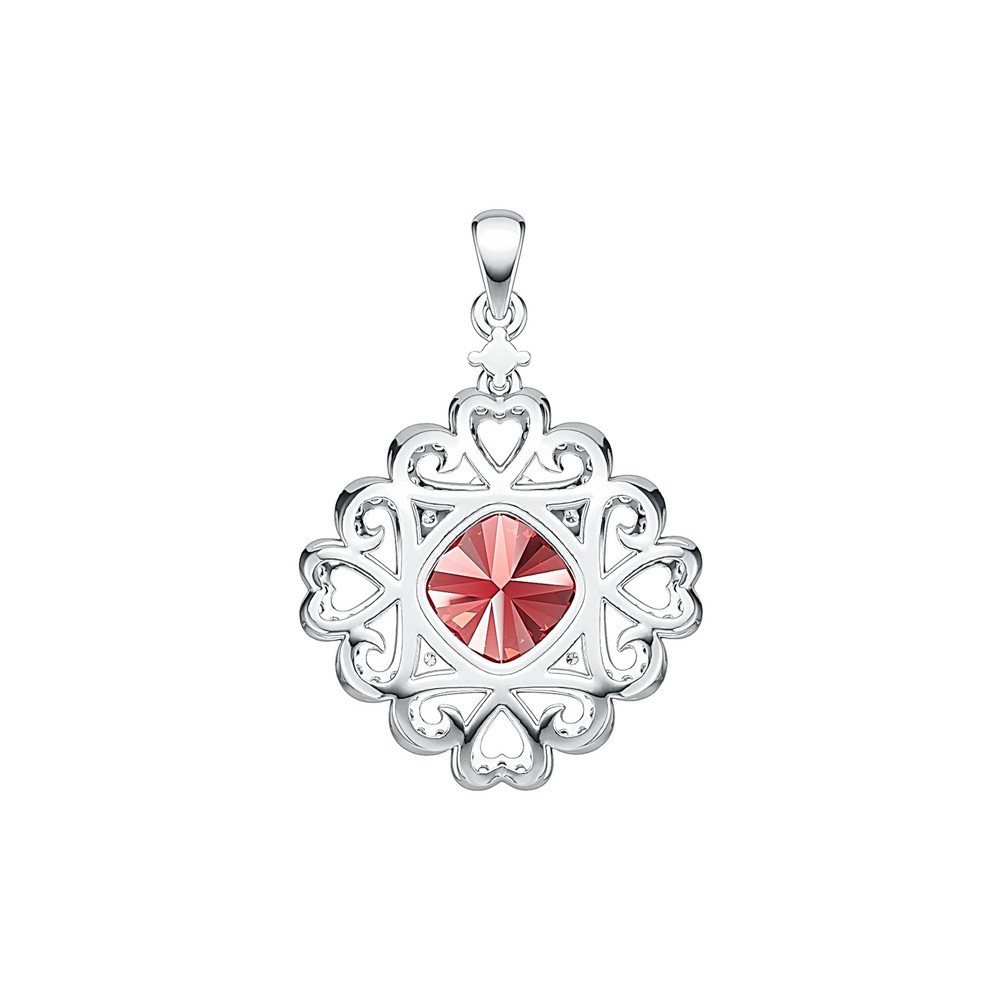Sterling Silver Semi Mount Pendant Setting Cushion CU 10X10mm