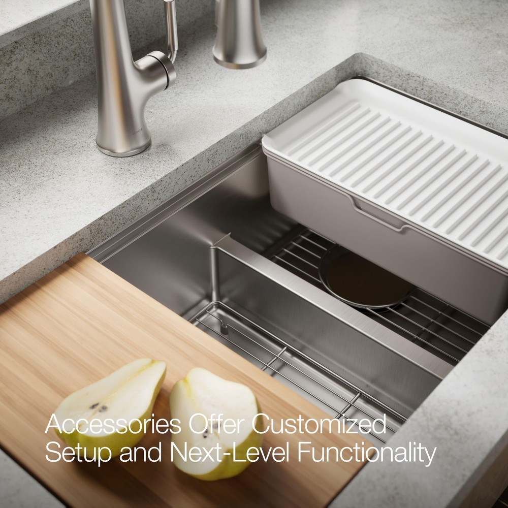 Kohler 33664-PC-NA Strive 32" Undermount Double Basin Kitchen Sink*READ*