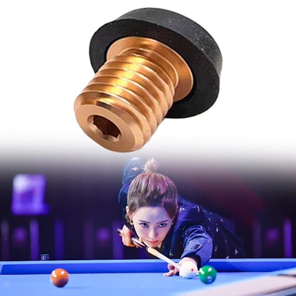 Billiard Cue Bottom Plug Pool Cue Bottom Cover Replacement