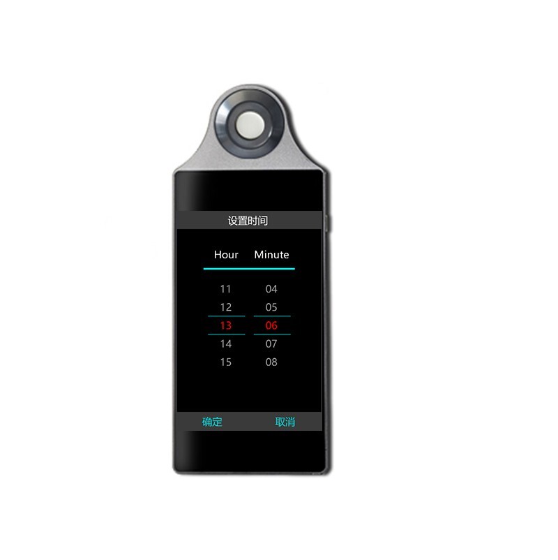 Handheld Spectrometer Spectral Illuminance Meter with 5-inch Touch Screen USB