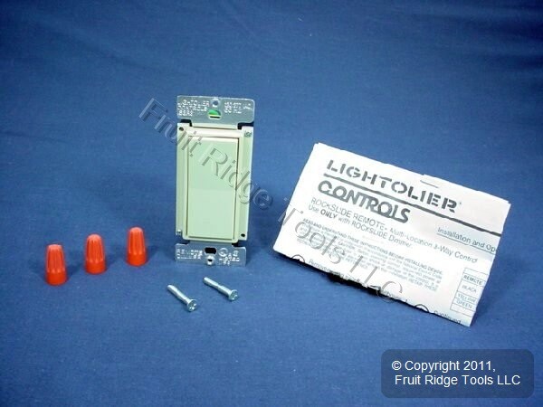 Ivory Lightolier Rockslide Dimmer Switch Remote RS3R3-I