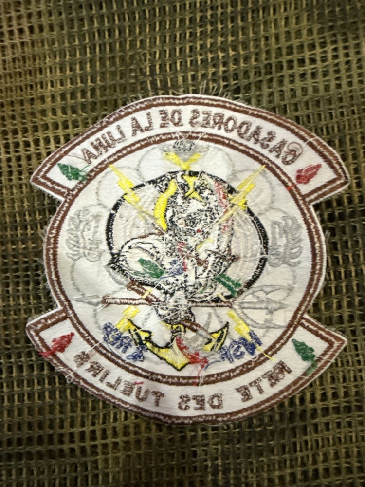French Foreign Legion 2 Rep Airborne Commandos Patch Casadores De La Luna Patch