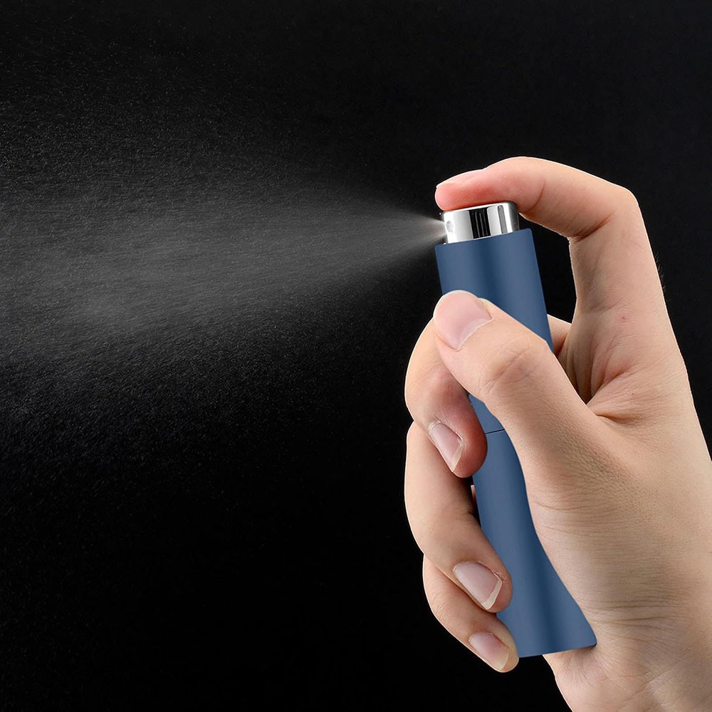 3pcs 10ml Rotatable Perfume Atomizer Refillable Spray Bottles with Refill Tools