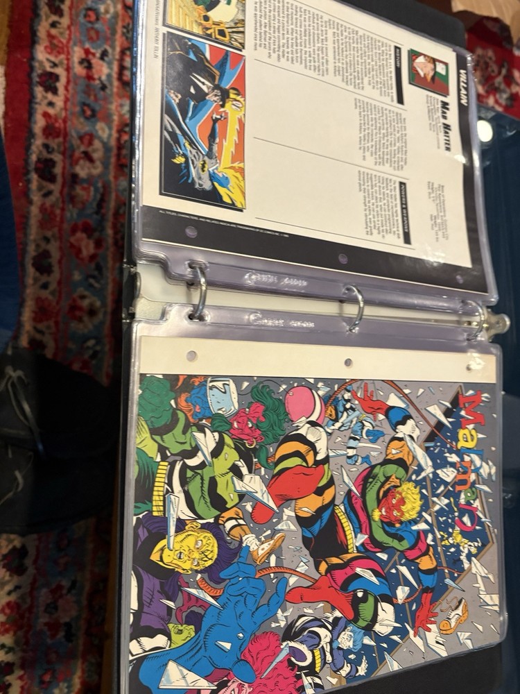 Comic Book Bio Binders