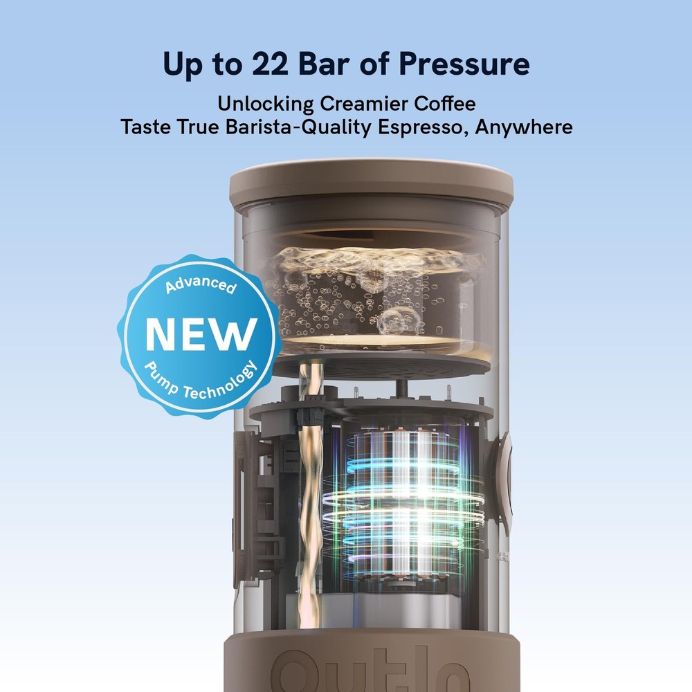 ** NEW Mino Portable Espresso Machine | Self-Heating | USB-C Charging
