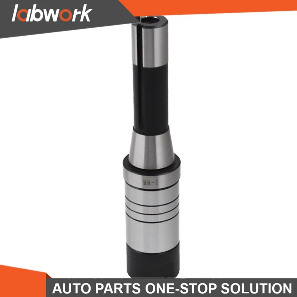 Labwork 1'' R8 Milling Arbor Adapter Tool Mill R8 Shank For Machine
