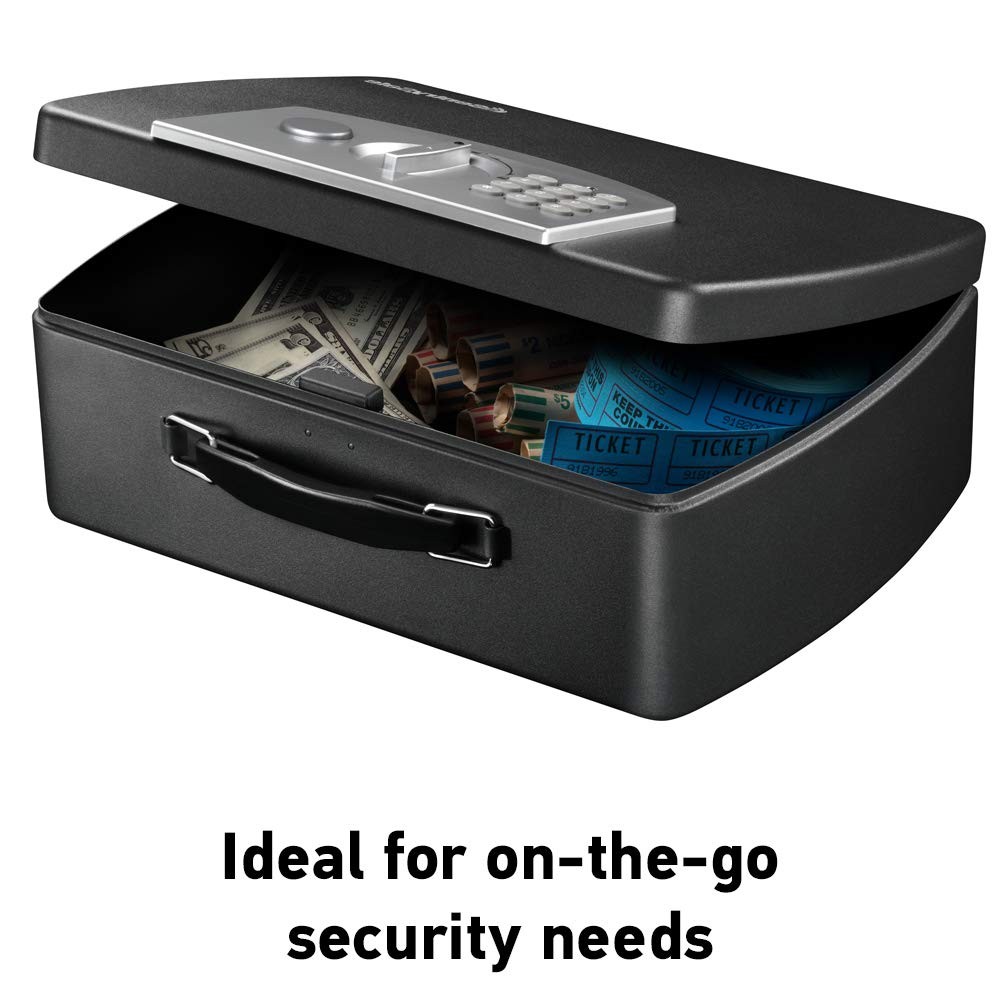 Portable Safe Box Digital Keypad Lock Small Steel Security Safe