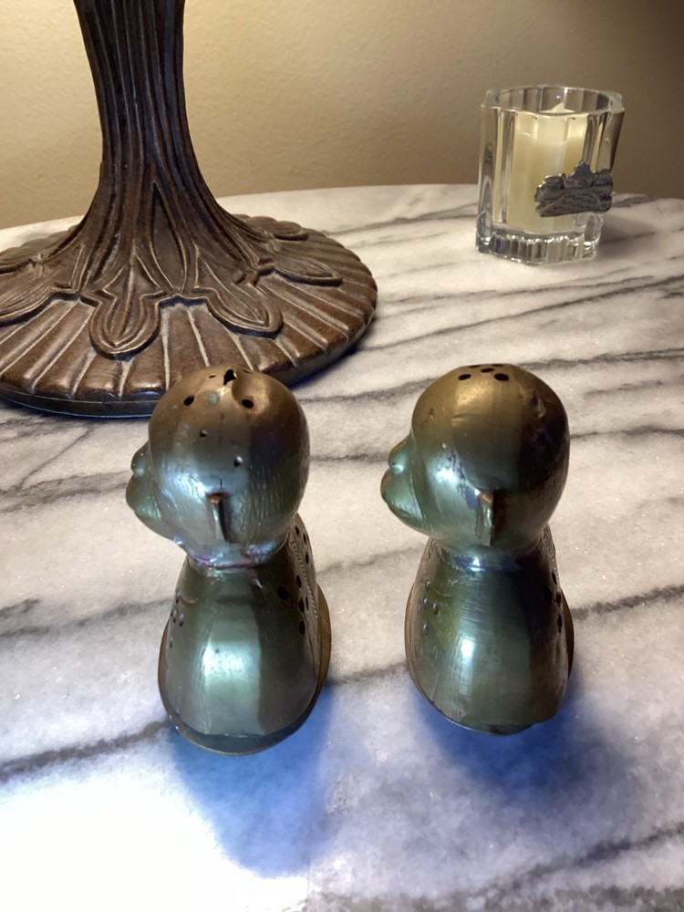 Vintage Brass Monkey Incense Burners (2)