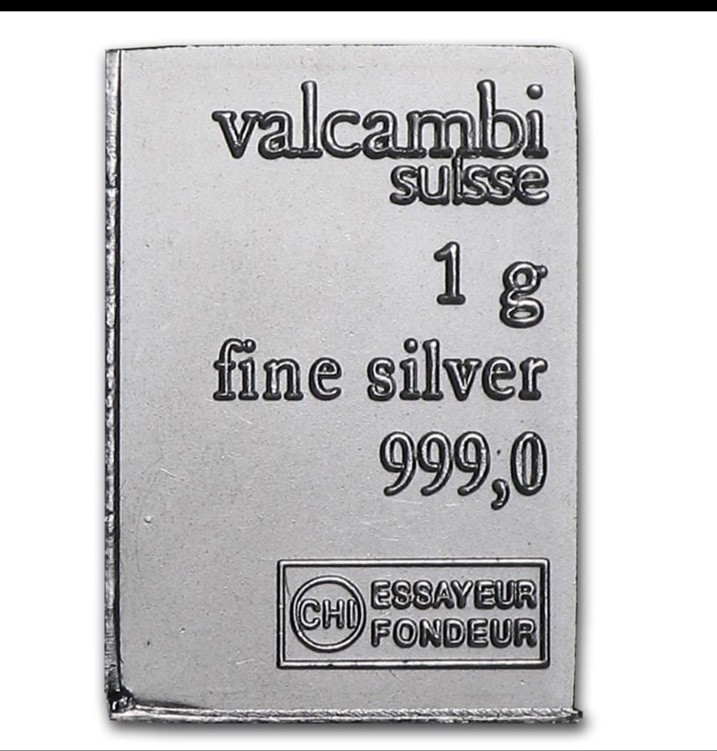 Valcambi 1 Gram .999 Fine Silver Bar w/ 28-Bar Starter Case – Stackable