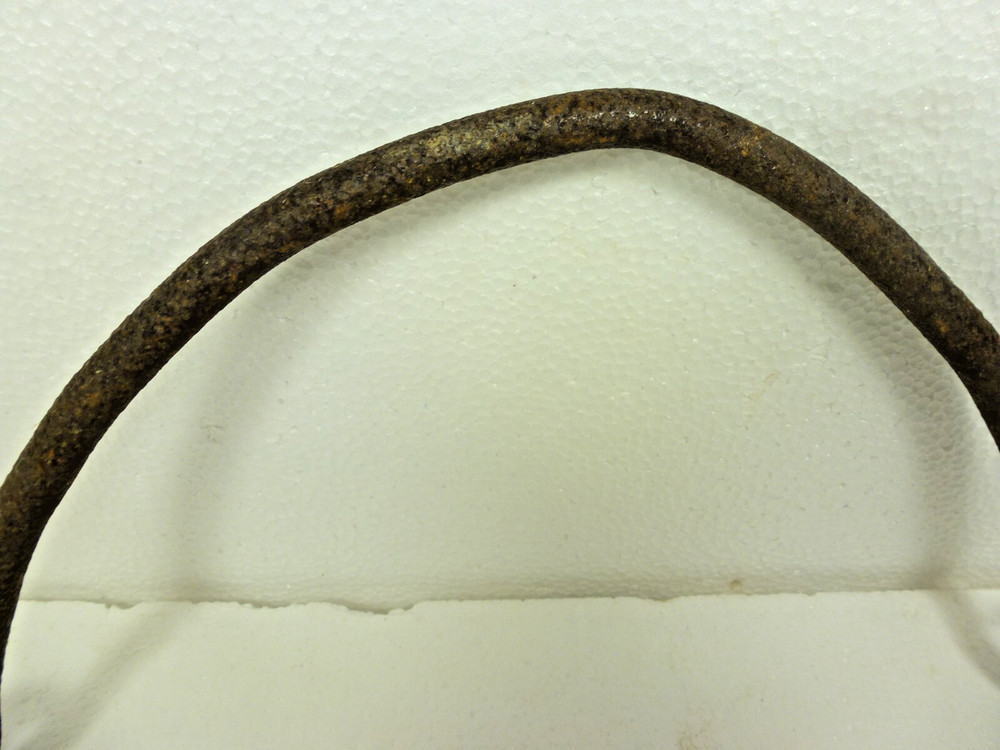 Antique Wrought Iron Hog Turner Two Chains