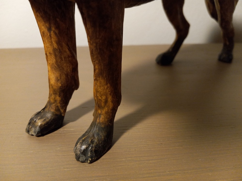 Early Celluloid Plastic German Shepherd Figure
