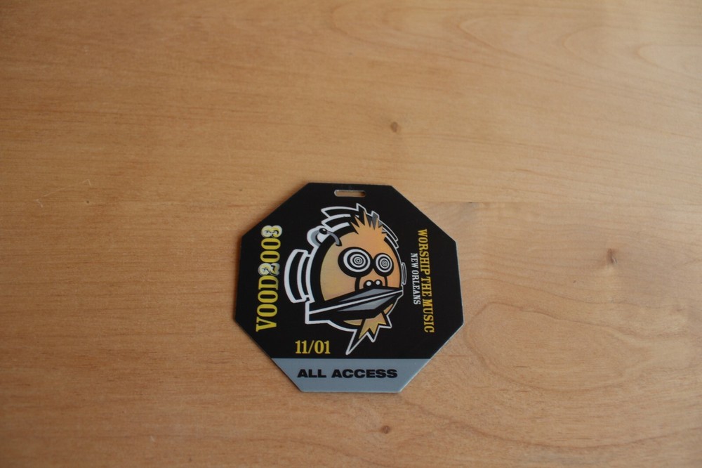 Fuel Marilyn Manson Iggy Pop Staind Roots Gov’t Mule - Laminated Backstage Pass