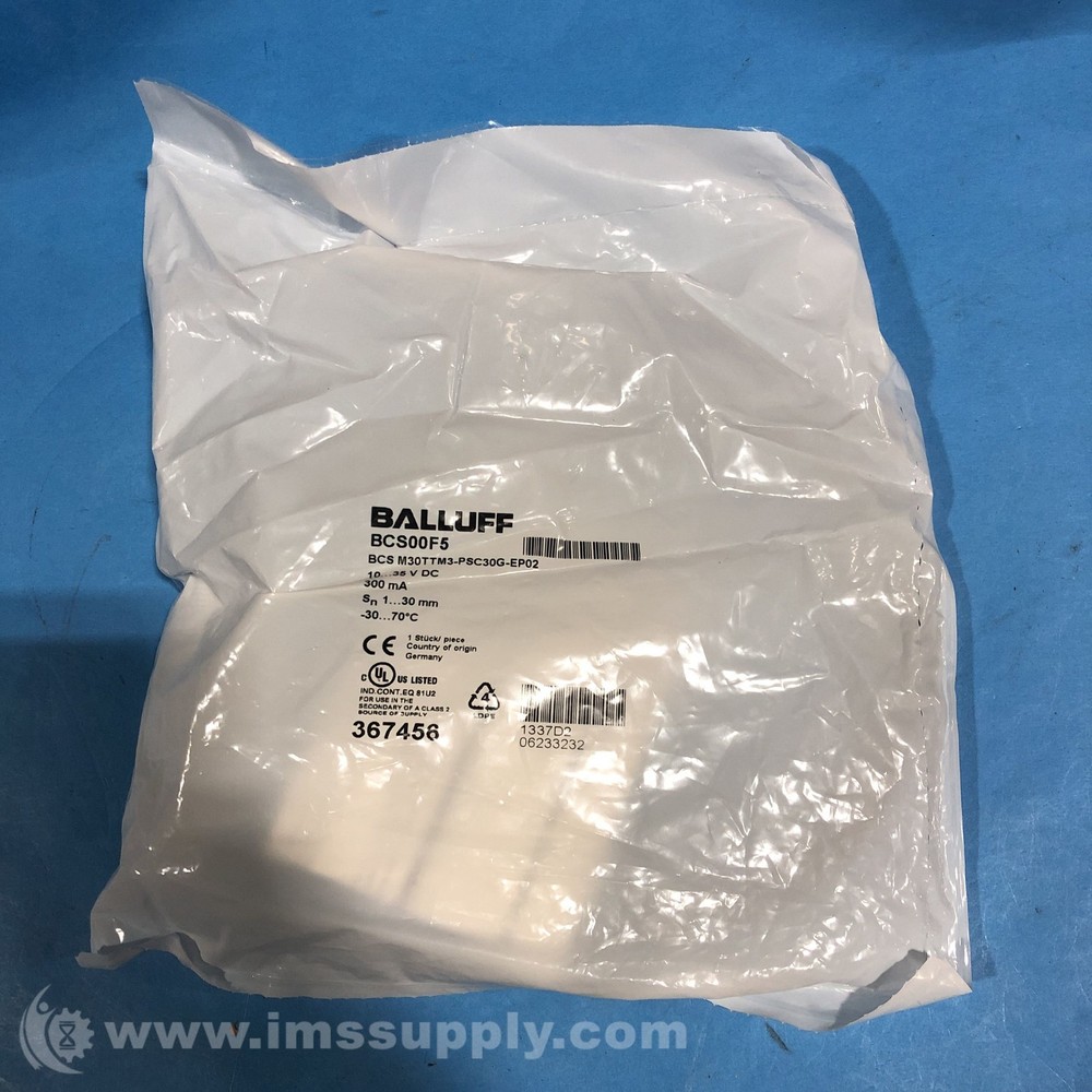 Balluff BCS00F5 Capacitive Proximity Sensor FNFP