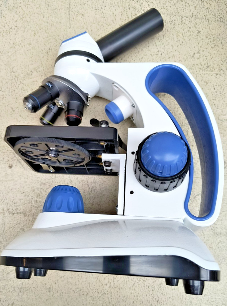 Old Ted 40x-1000x Microscope for Adults & Students w/ Microscope Slides Used