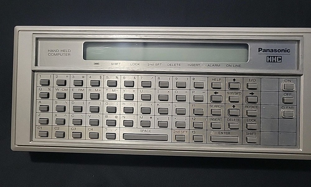 Panasonic HHC RL-H1400 Handheld Computer With Modules Printer Tested Working