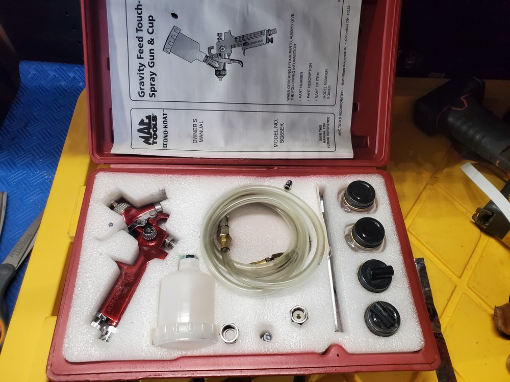 Mac Tools SG65EK Gravity Feed Spray Gun & Cup