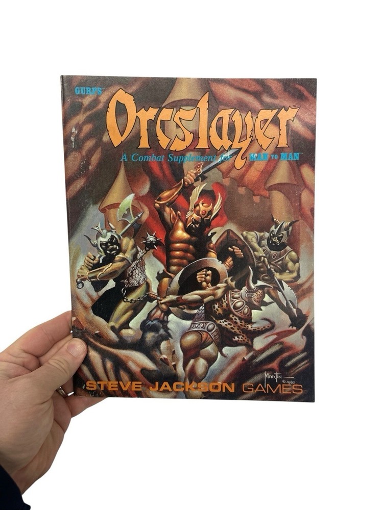 Orcslayer A Combat Supplement For Man To Man Gurps RPG