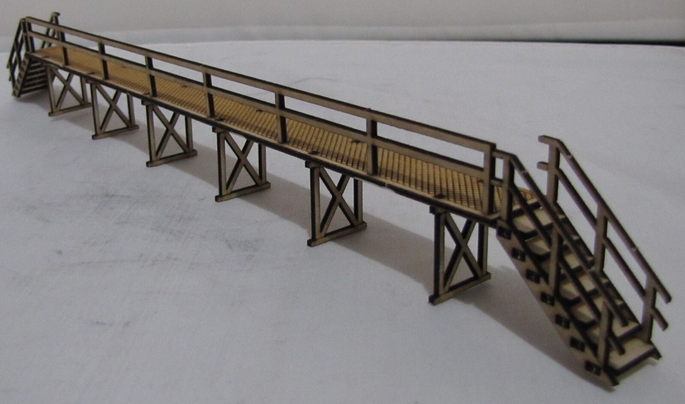 Trackside Models  - HO Scale - Laser Cut "Service Platforms" - SM1055
