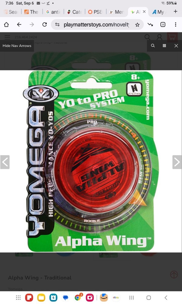 Yomega Alpha Wing