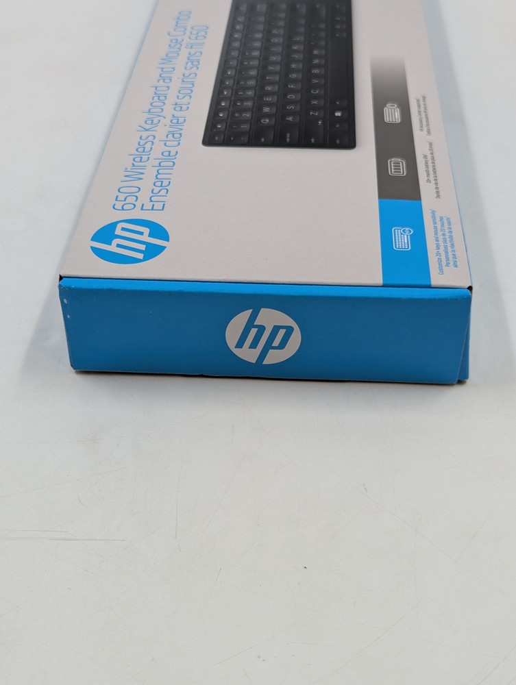 HP 650 Wireless Keyboard and Mouse Combo (4R013AA#ABL) - Black