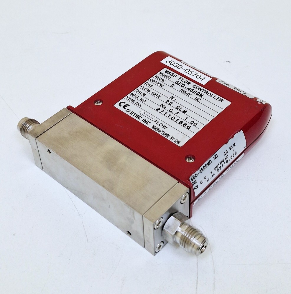STEC SEC-4500M Mass Flow Controller 20 SLM