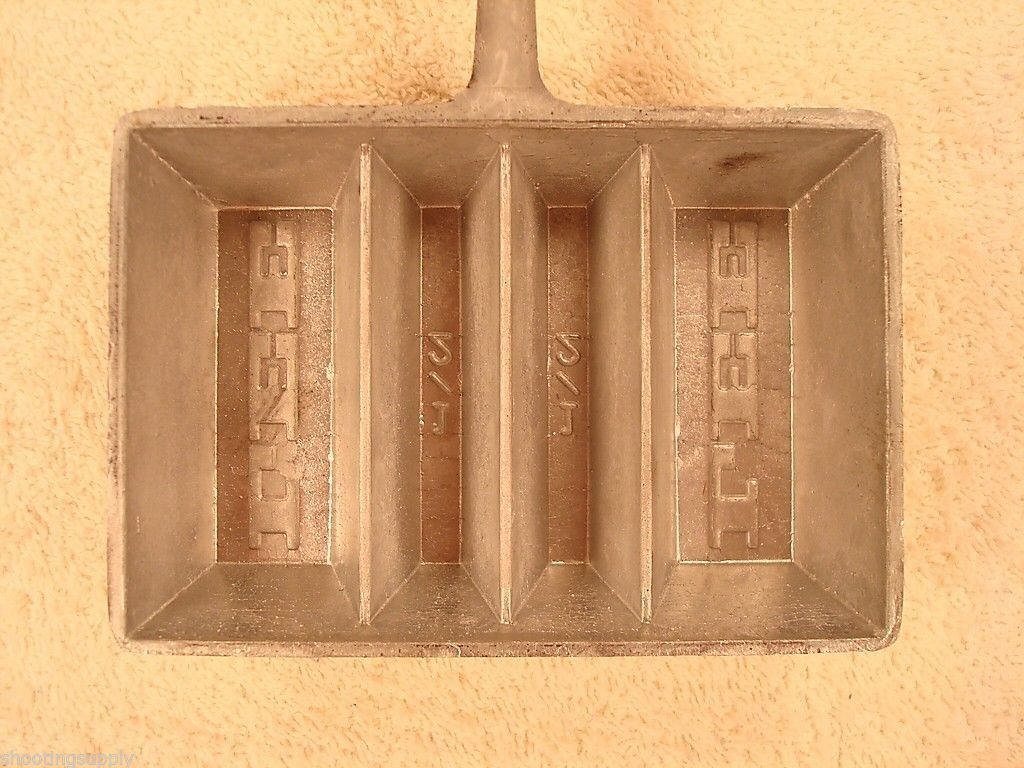 Lee Mold Ingot Mold with Handle both 1 LB and 1/2 LB New In Box 90029