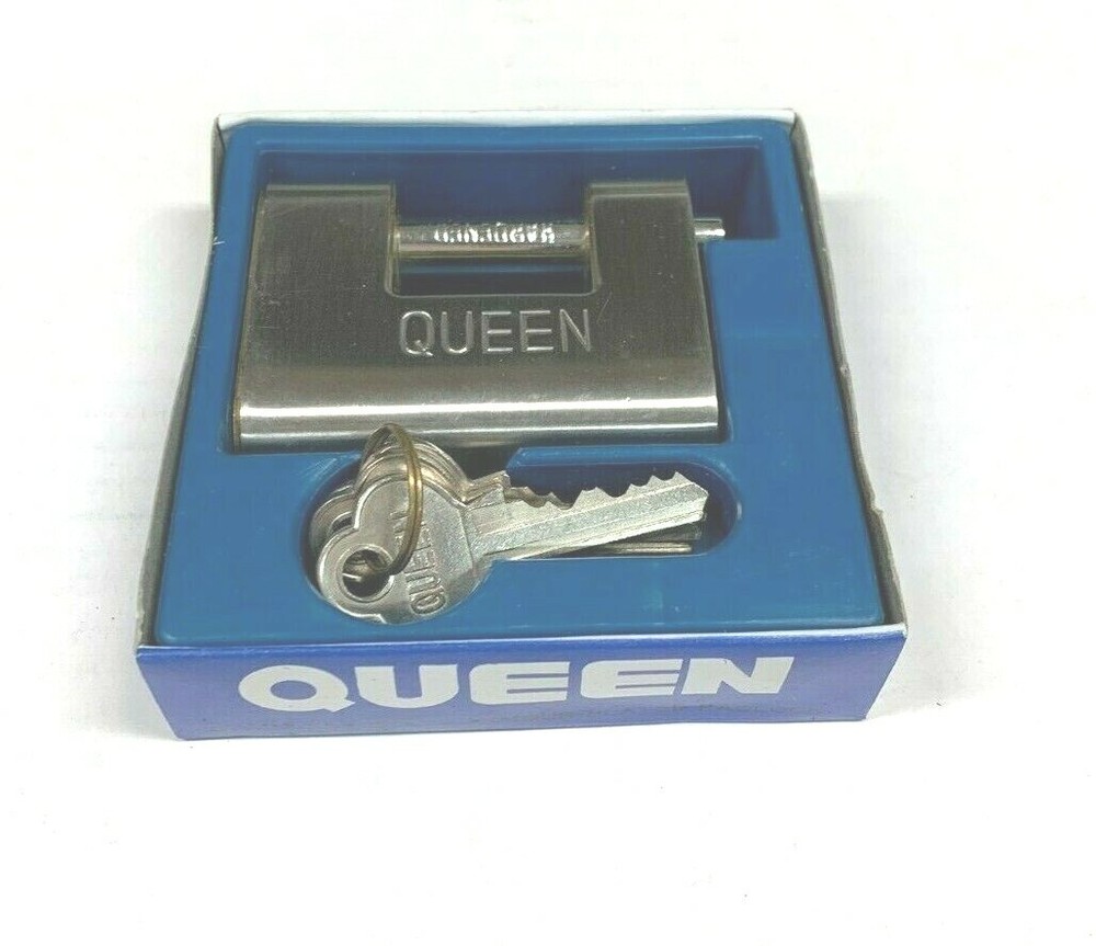 QUEEN 70 mm ( 2-3/4") MONOBLOCK PADLOCK - PROTECTED SHACKLE-KEYED DIFFER 1088A
