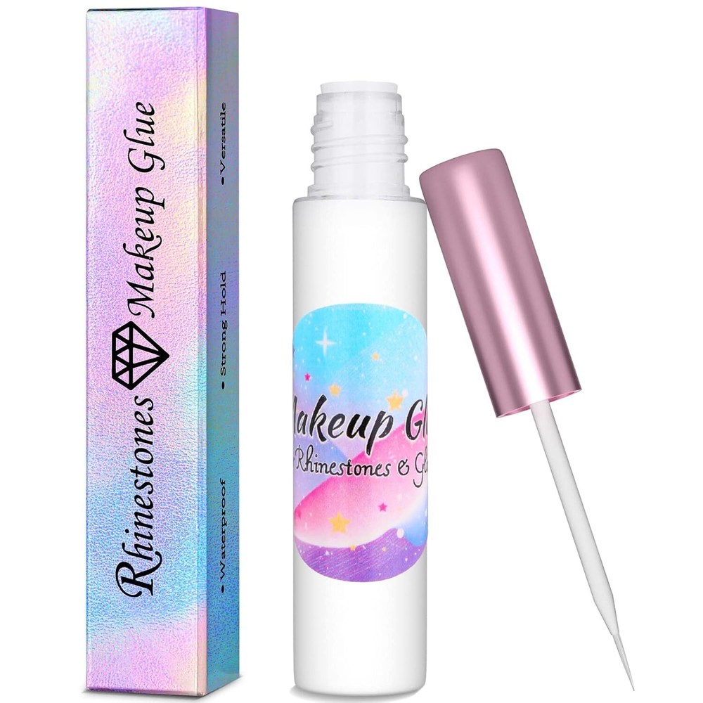 Shynek Face Makeup Glue for Rhinestones – Waterproof, Long-Lasting Adhesive