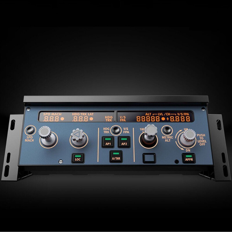 A320 FCU Flight Control Unit Panel X-Plane MSFS2020 Game Simulator 2 Model SET