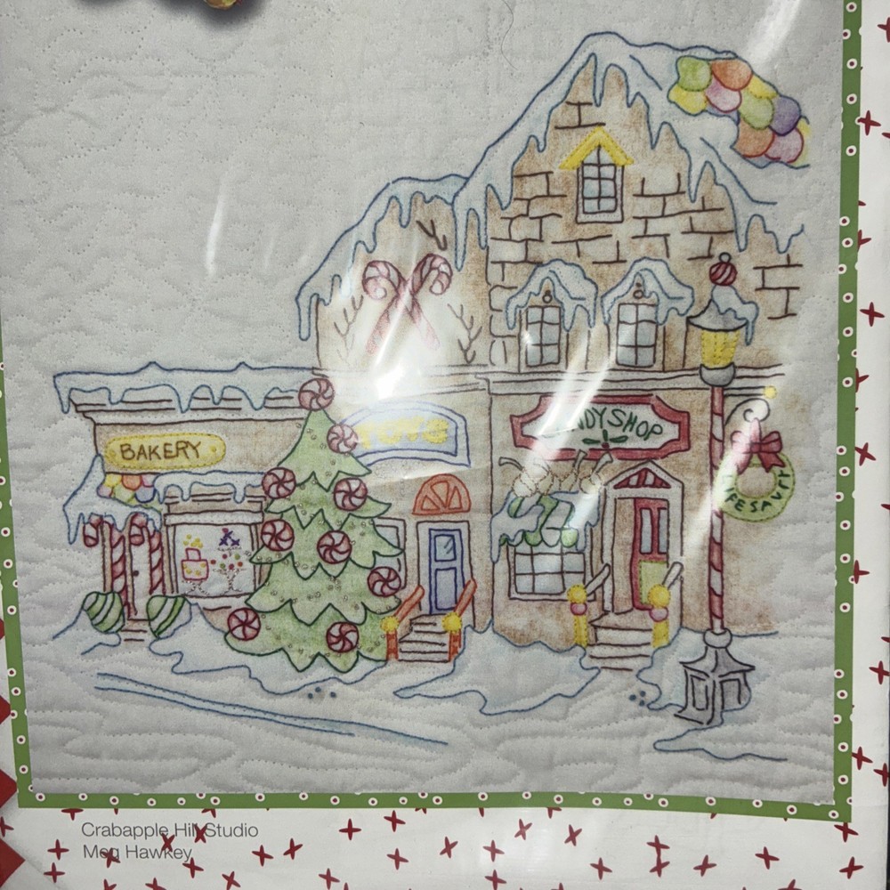 Gingerbread Square Stitching patterns -8 CAH Patterns Pre~owned As Is