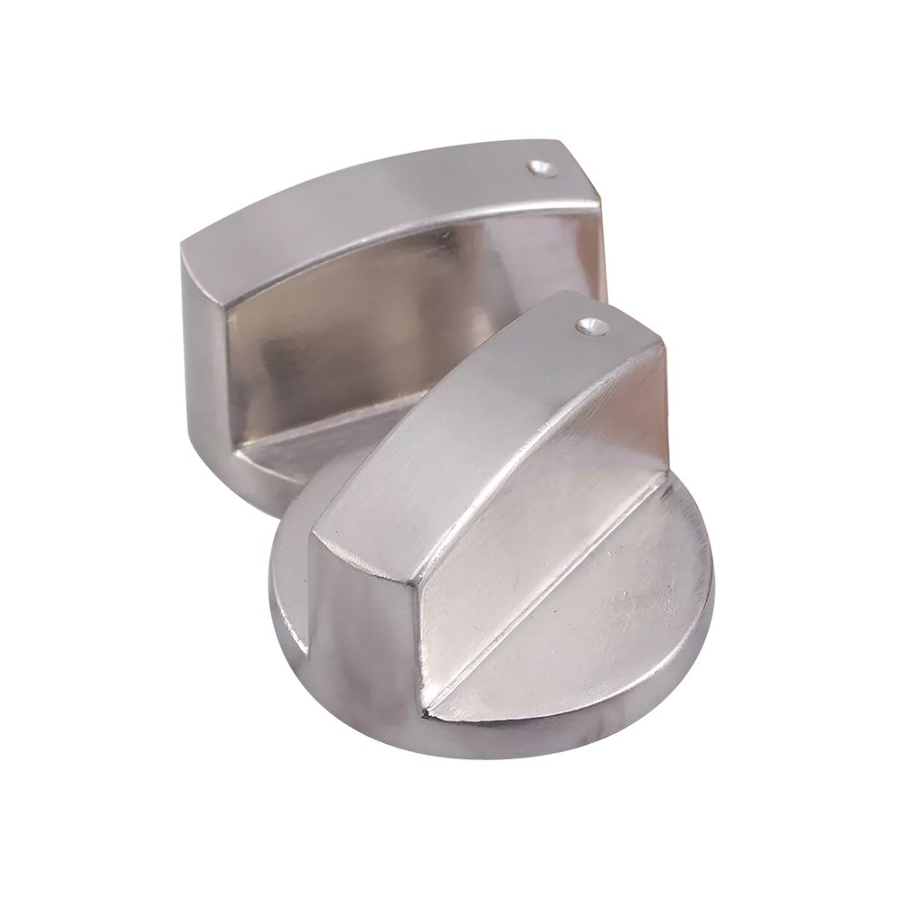 New 6pcs Universal Gas Stove Knobs Cooker Oven Kitchen Control Metal Replace