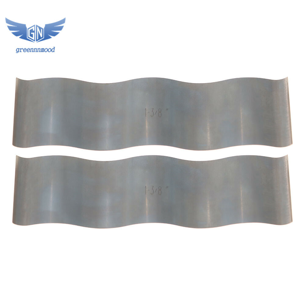 9 Pair Precise 1/8" Wavy Steel Parallel Parallels.0002" Hardened 18 Pcs Set