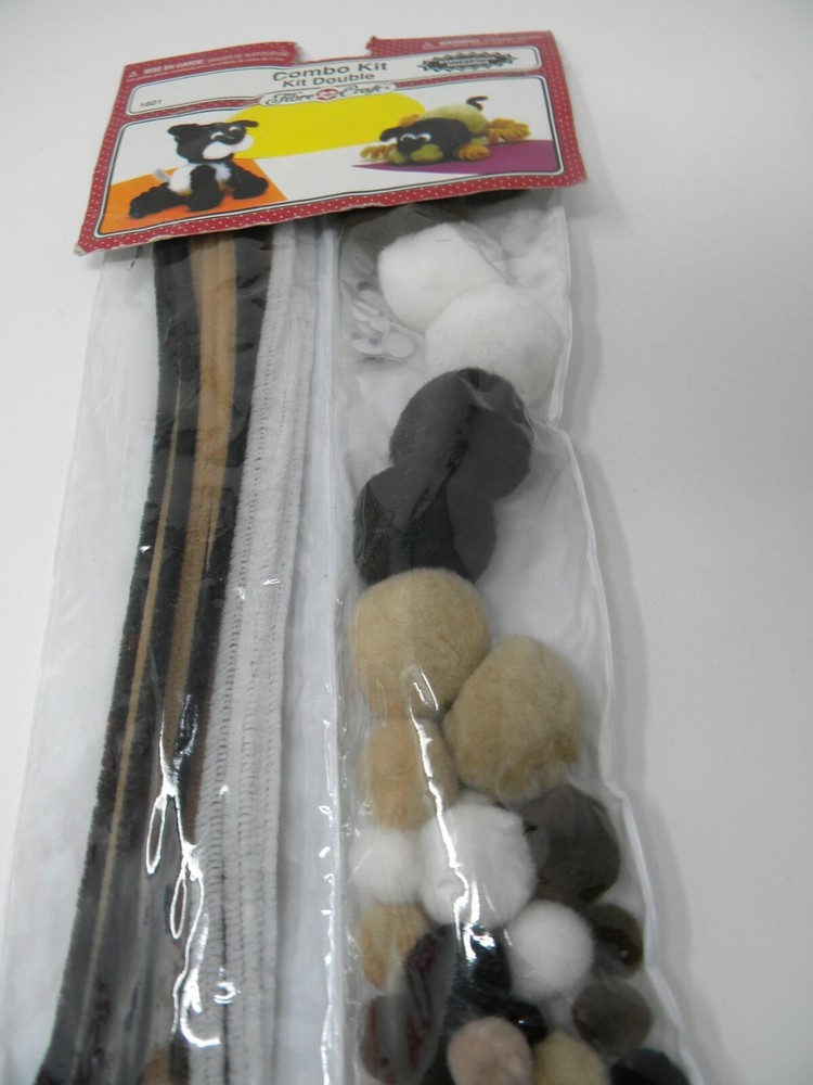 Fibre Craft 1601 Combo Kit Makes 2 Dogs