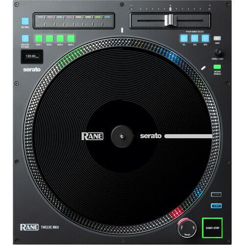 2X RANE TWELVE MKII 12” Motorized Turntable Controller w/True Vinyl-Like Touch