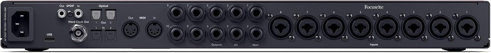 Focusrite Scarlett 18i20 4th Gen USB Audio Interface for Multitrack Recording