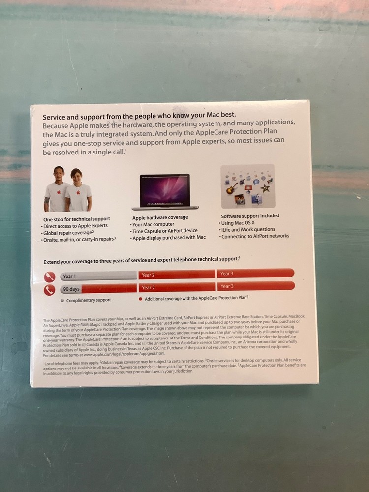 AppleCare Protection Plan for Mac Pro/Power Mac MD012LL/A Sealed