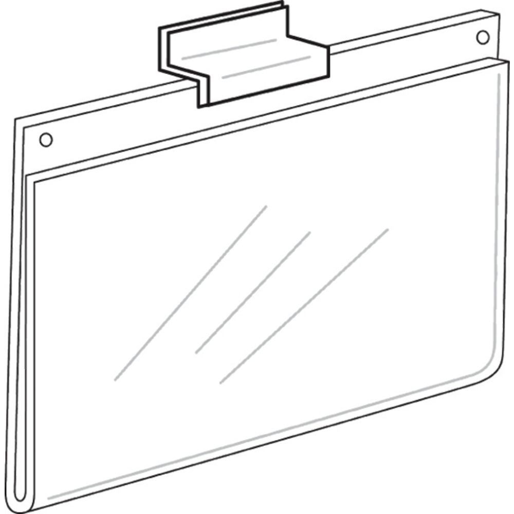 7" x 5 1/2" Horizontal Sign Holder