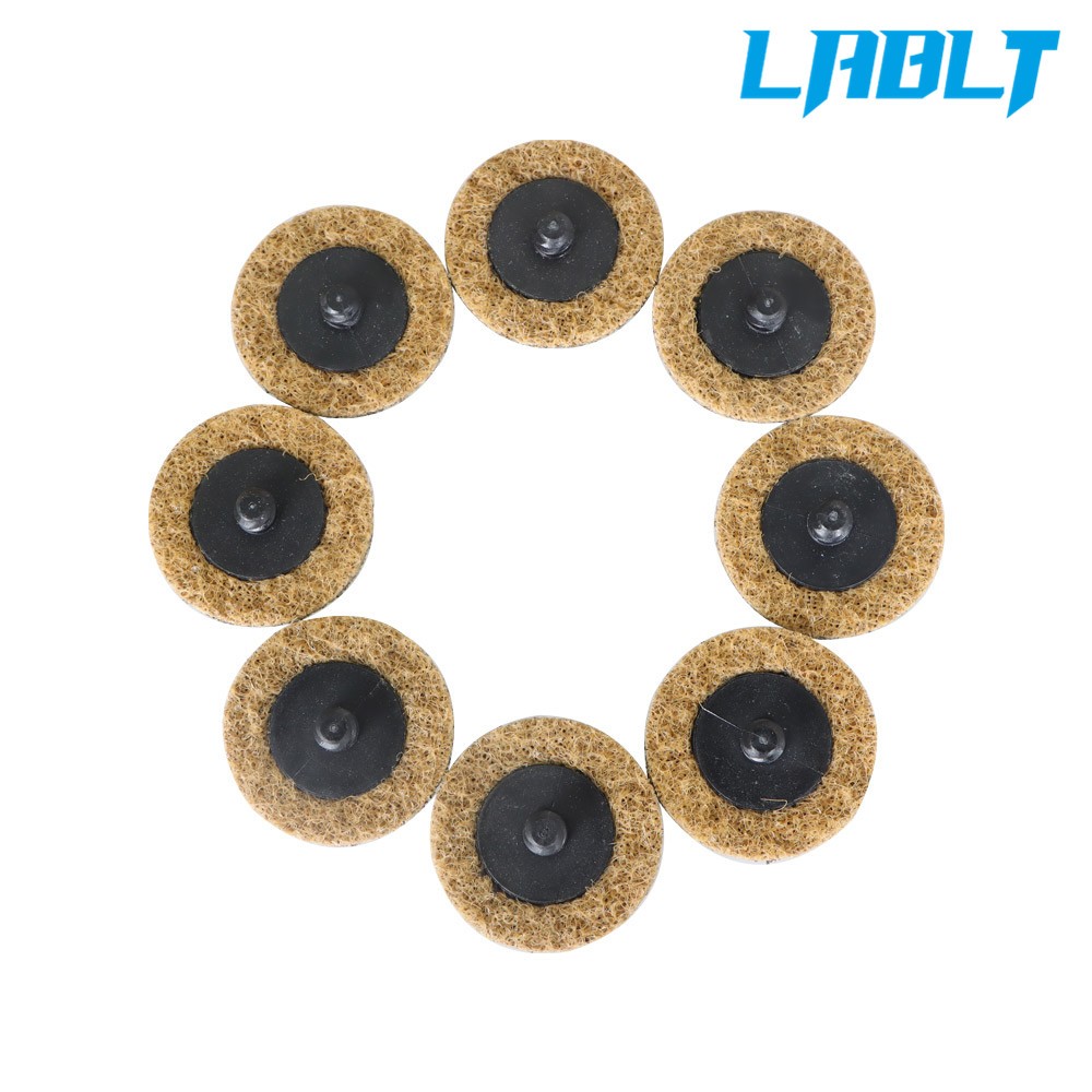 LABLT 50Pcs 2" Coarse Surface Conditioning Discs Lock Die Grinder Sanding Pads
