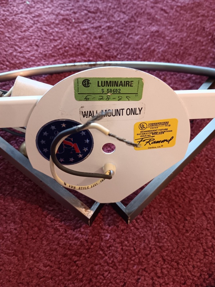 Vintage 1993 Frederick Ramond Sconce