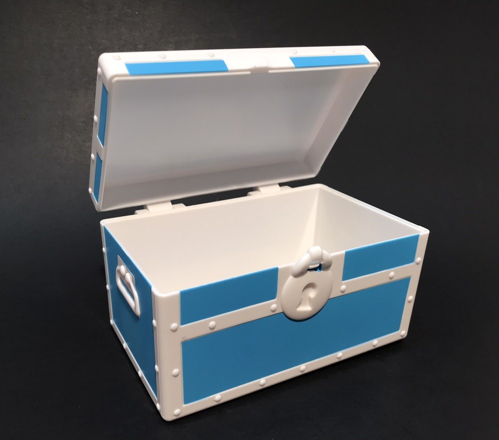 Blue Monopoly Surprise Community Chest Box EMPTY