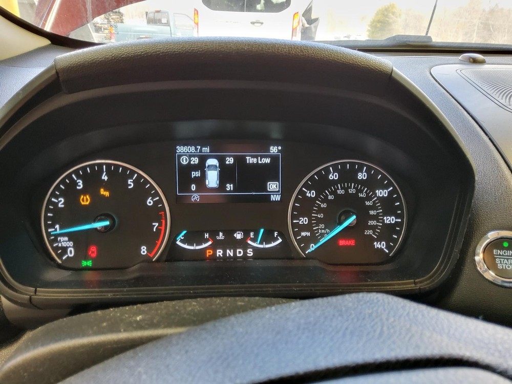 Used A/C Selector Switch fits: 2021 Ford Ecosport automatic temperature control