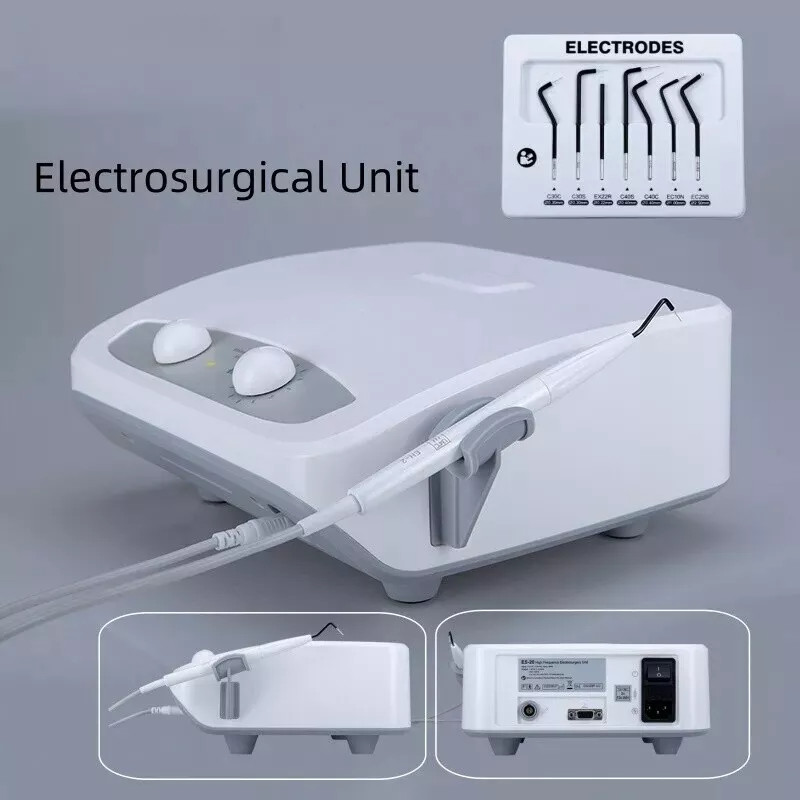 Dental Electro Electrosurgery Unit Machine High Frequency Electric 7pcs Knife