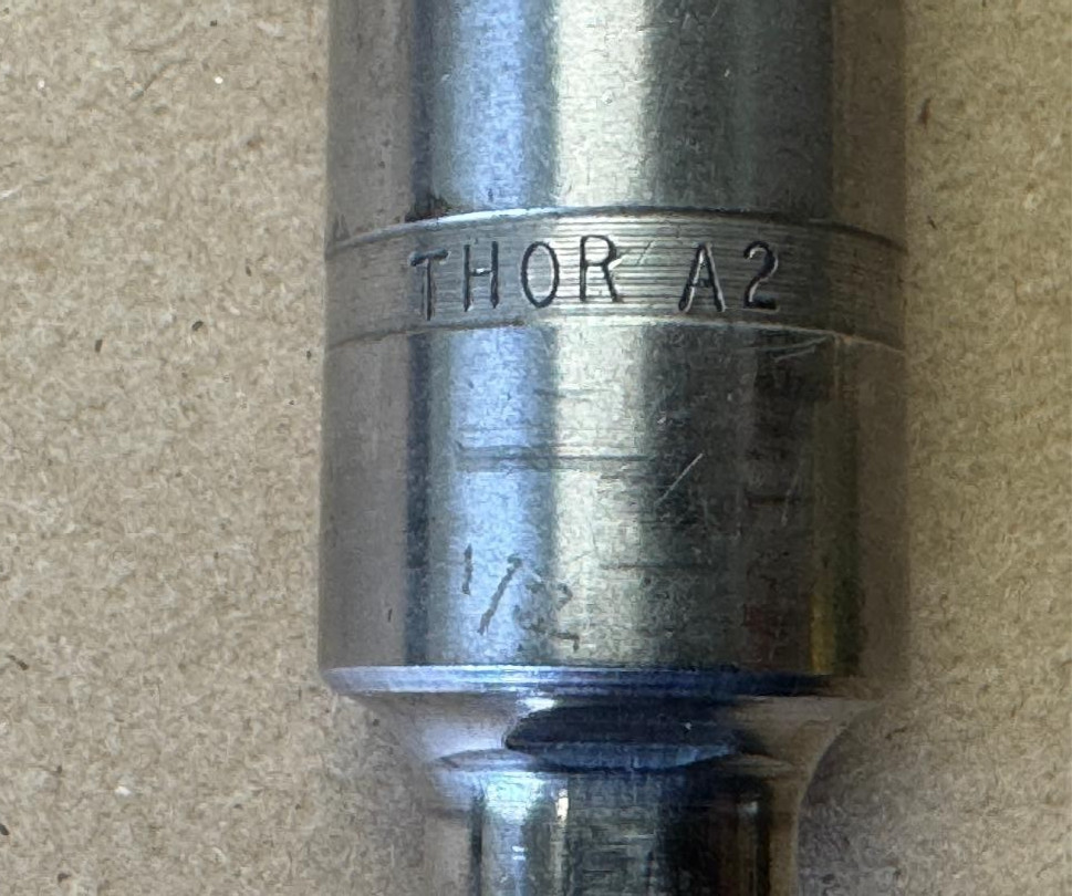 THOR PUNCH A2 1/2 X 5/8
