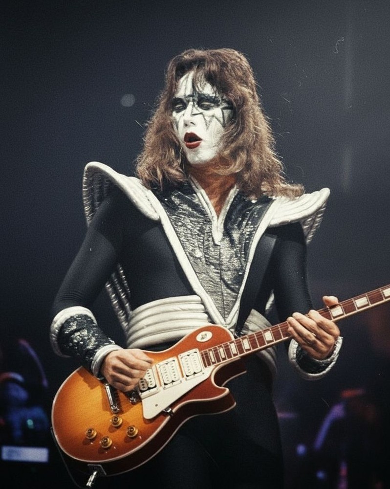 Ace Frehley KISS   8x10   11x14 Reprint