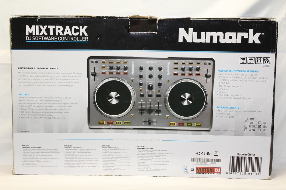 Numark Mixtrack Pro Digital DJ Controller RS