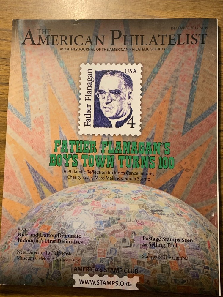 American Philatelist Magazine  2017, December