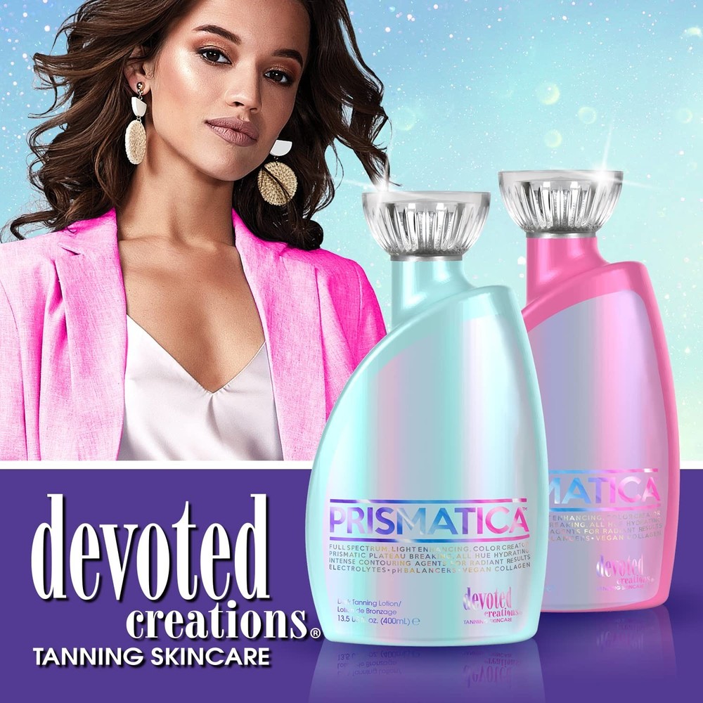 Devoted Creations PRISMATICA Intensifier Optimizer Tanning Lotion 13.5oz Bottle