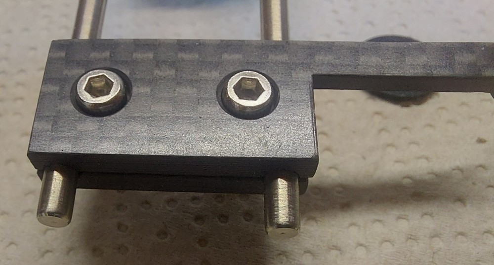 SHELL HEADSHELL NON-MAGNETIC TITANIUM + CARBON - ORSONIC STYLE + OCC LITZ CABLES